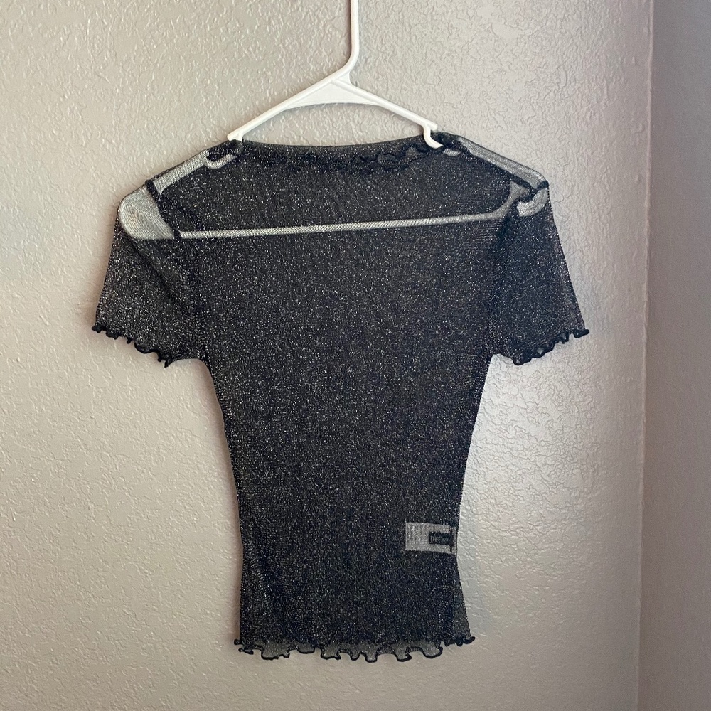 Sheer Shein Party Top